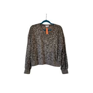 Colsie Women's Long Sleeve Lounge Sweatshirt Size 1X New